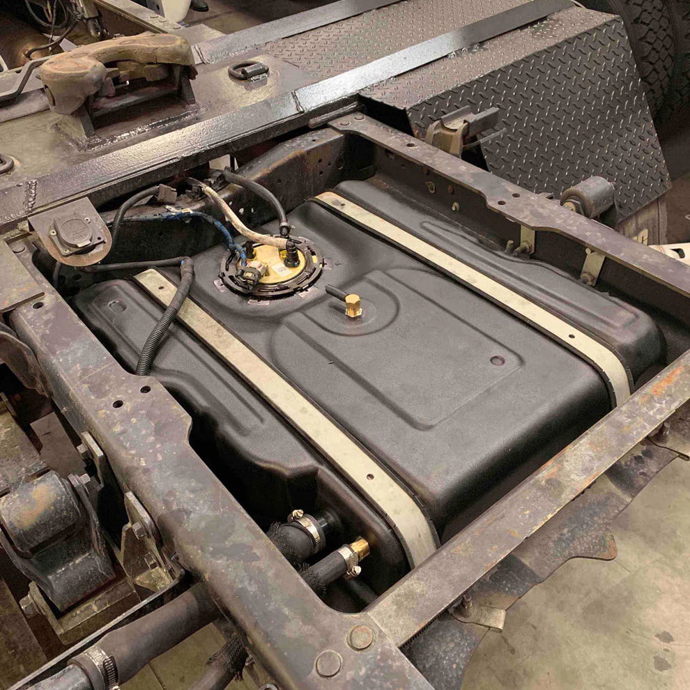 S&B 40 Gallon Fuel Tank for After Axle 2011-2016 Ford F250, F350, F450, F550 Powerstroke 6.7L Cab Chassis