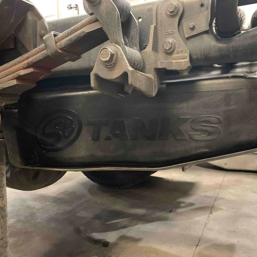 S&B 40 Gallon Fuel Tank fot After Axle 2000-10 Ford Powerstroke 7.3L, 6.0L, 6.4L Cab Chassis