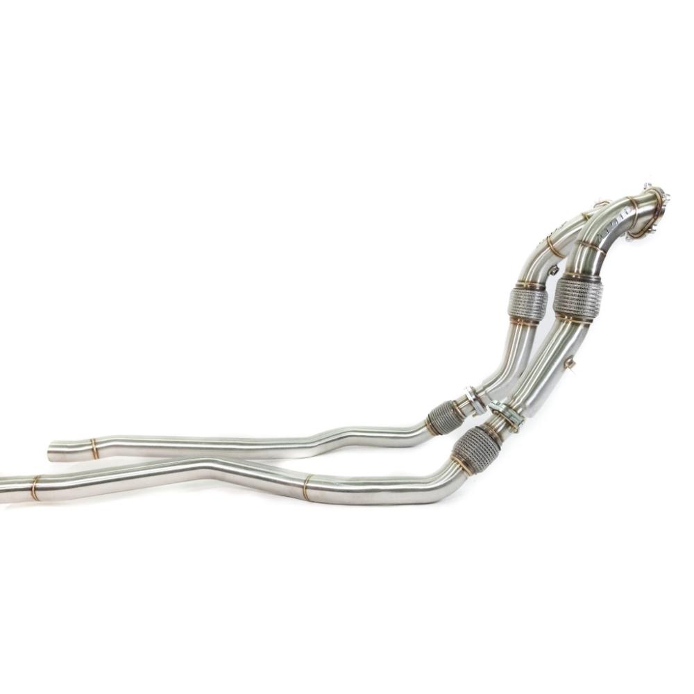 Audi 4.0T Catless Downpipe - C7 S6/S7/RS7 & D4 A8/S8 - ARM Motorsports