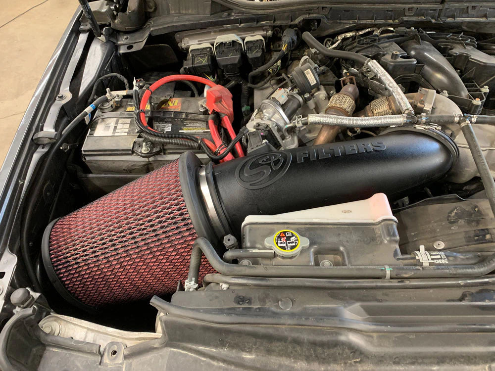 S&B 2017-2019 F250 & F350 Ford Powerstroke 6.7L Open Cold Air Intake