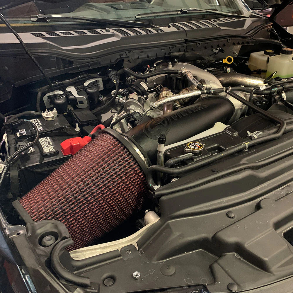 S&B 2020-2025 F250 & F350 Ford Powerstroke 6.7L Open Cold Air Intake