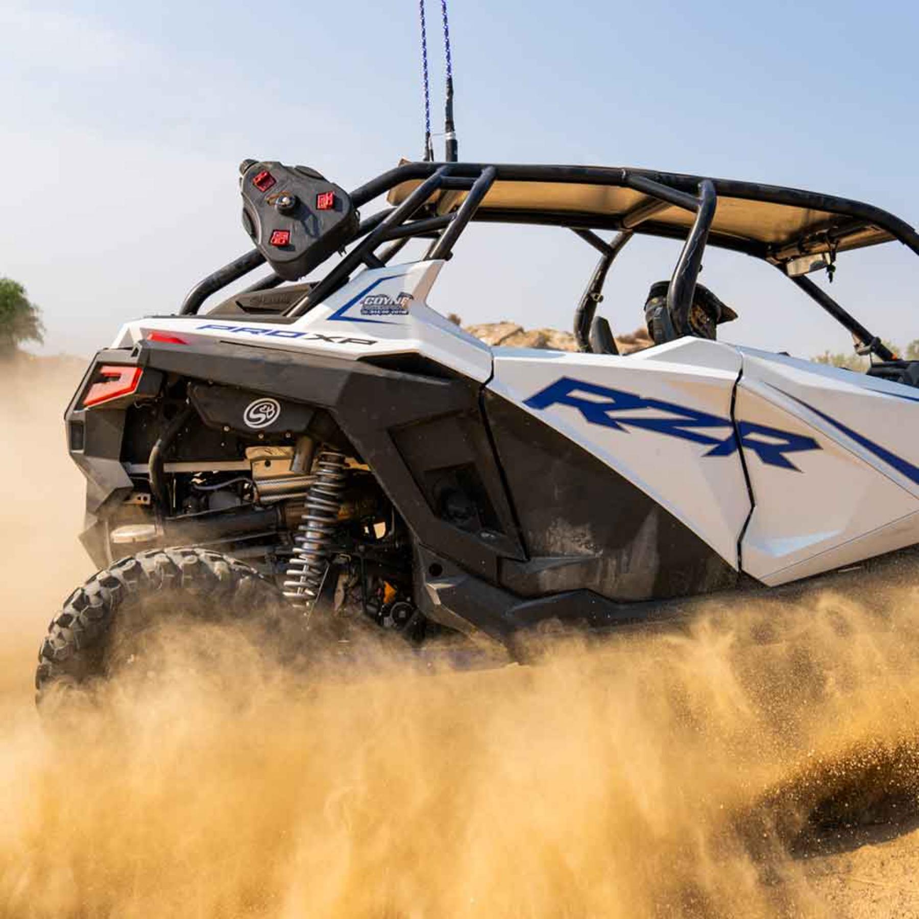 S&B Particle Separator for 2022-2024 Polaris Turbo R, 2020-2025 RZR Pro XP, 2025 RZR Pro S (Wheel Well Mounted)