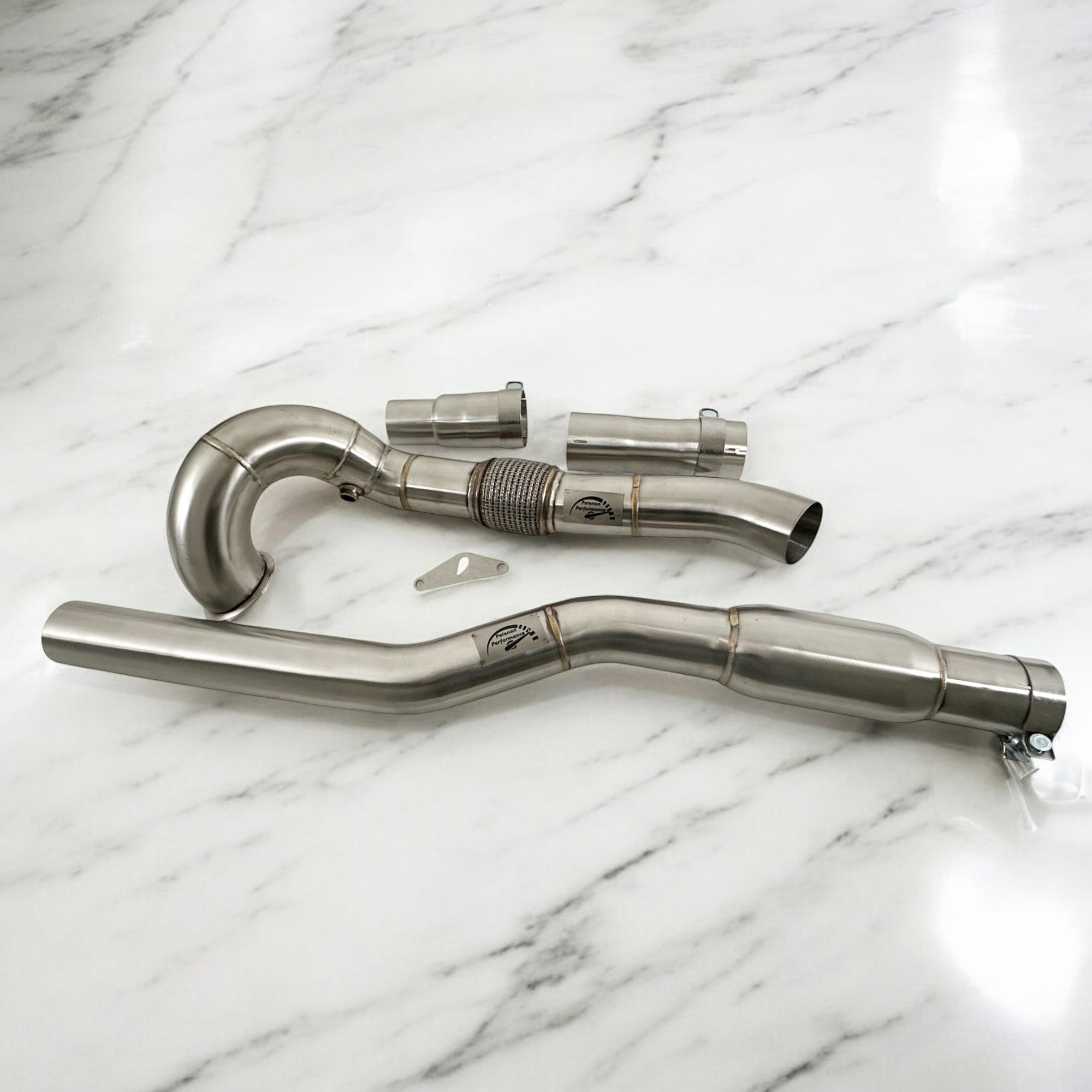 AWD 2.0T Audi 8V S3 & A3 Race Downpipe (Catless & Catted)