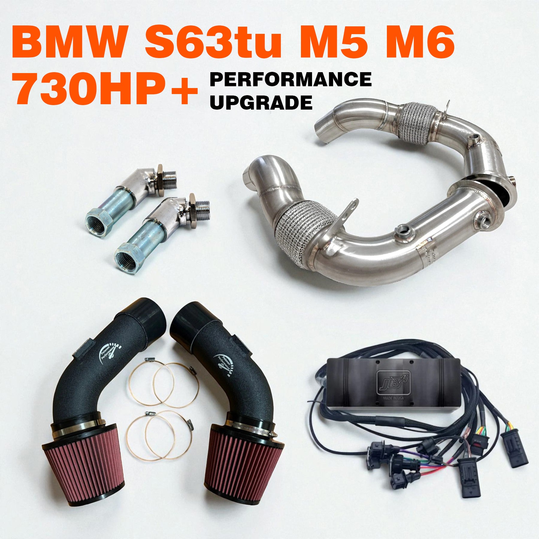 730HP Performance Upgrade For S63tu BMW F10 M5, F13 M6, F06 M6