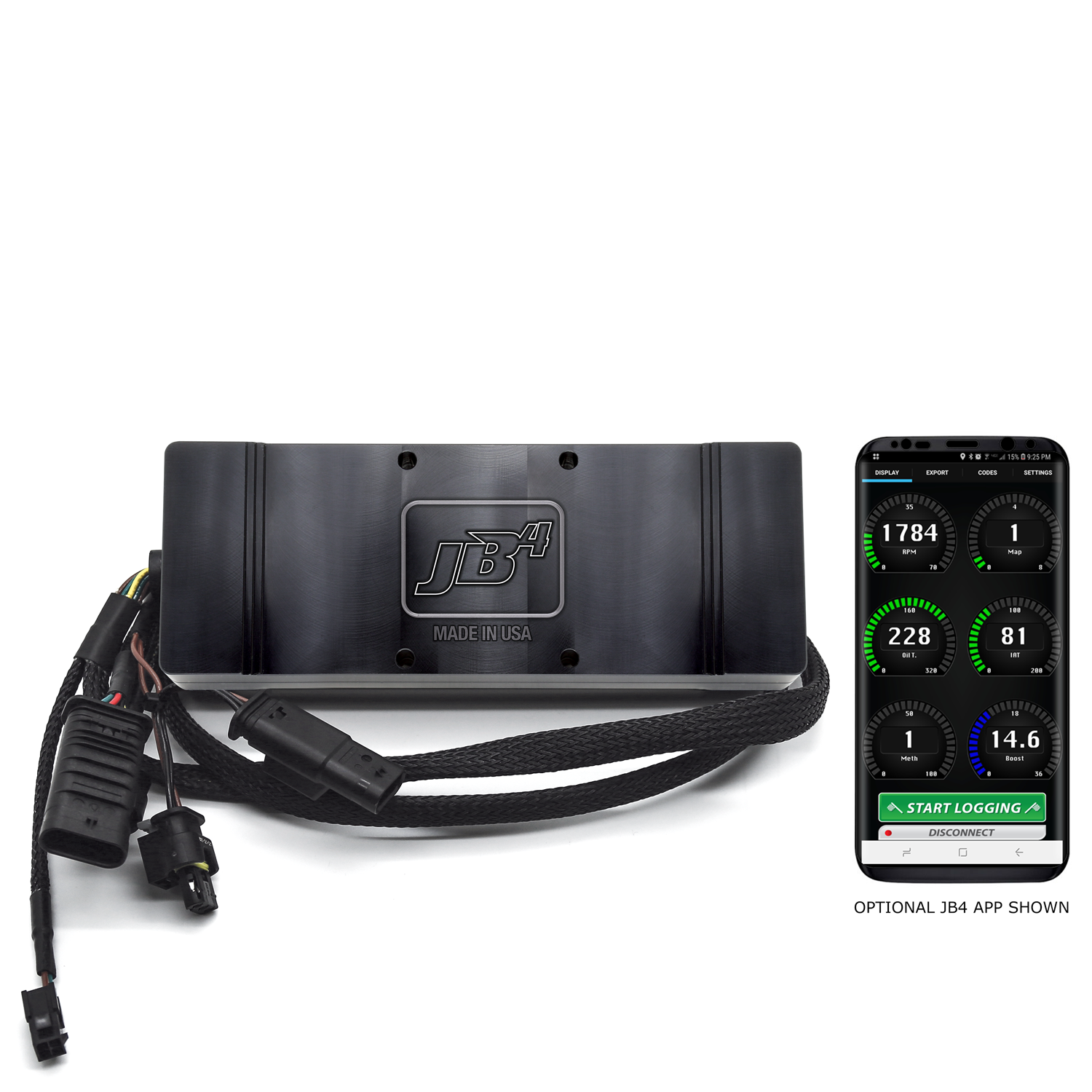 JB4 tuner with mobile application