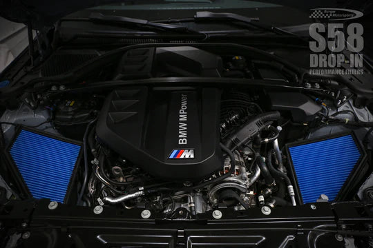 Drop-In Performance Air Filters for S58 BMW G80 M3, G82 G83 M4, G87 M2