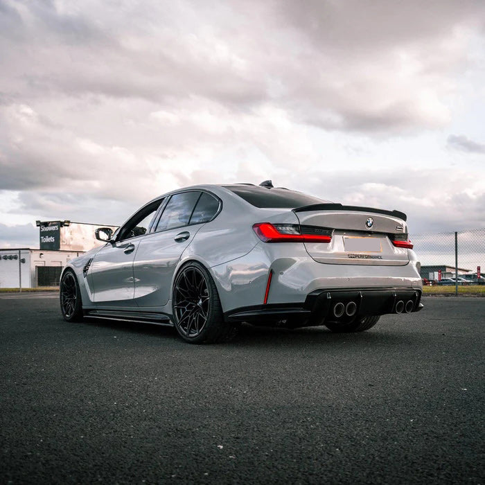 Carbon Fiber BMW G20 & G80 M3 CS Style Rear Trunk Spoiler