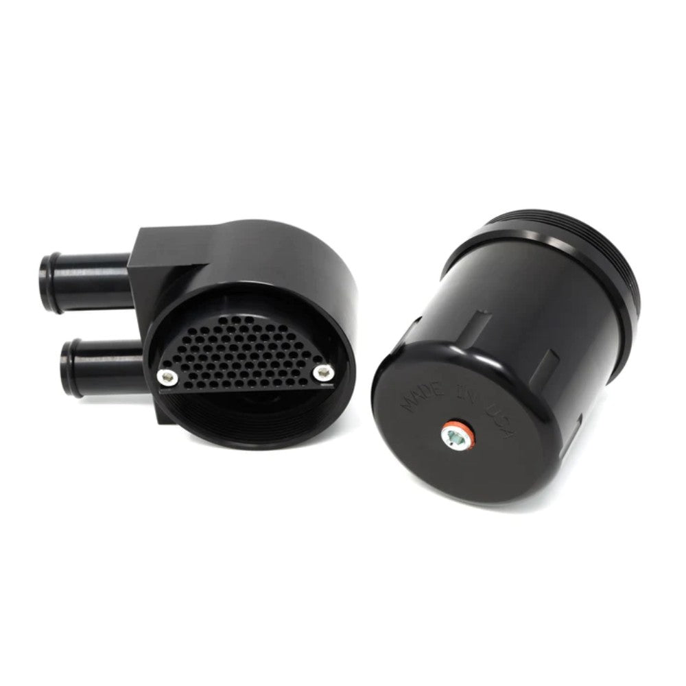 Dual Oil Catch Can for 2015-Present Ford F150 3.5L, 2.7L & Gen2 Raptor 3.5L - Burger Motorsports