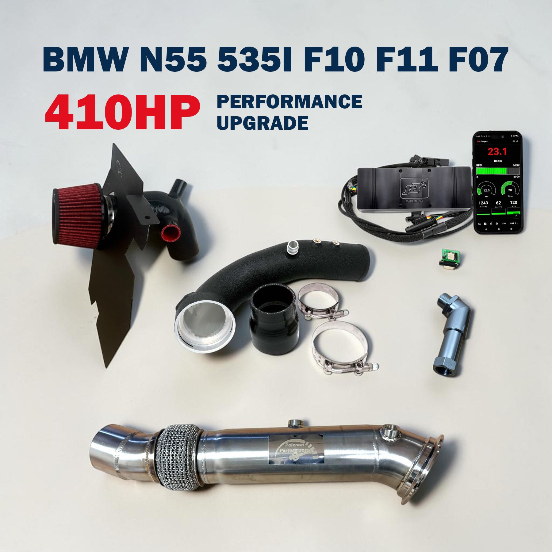 430HP Performance Upgrade For N55 BMW 535i, 640i, 740i, X5, X6 (F Chassis)