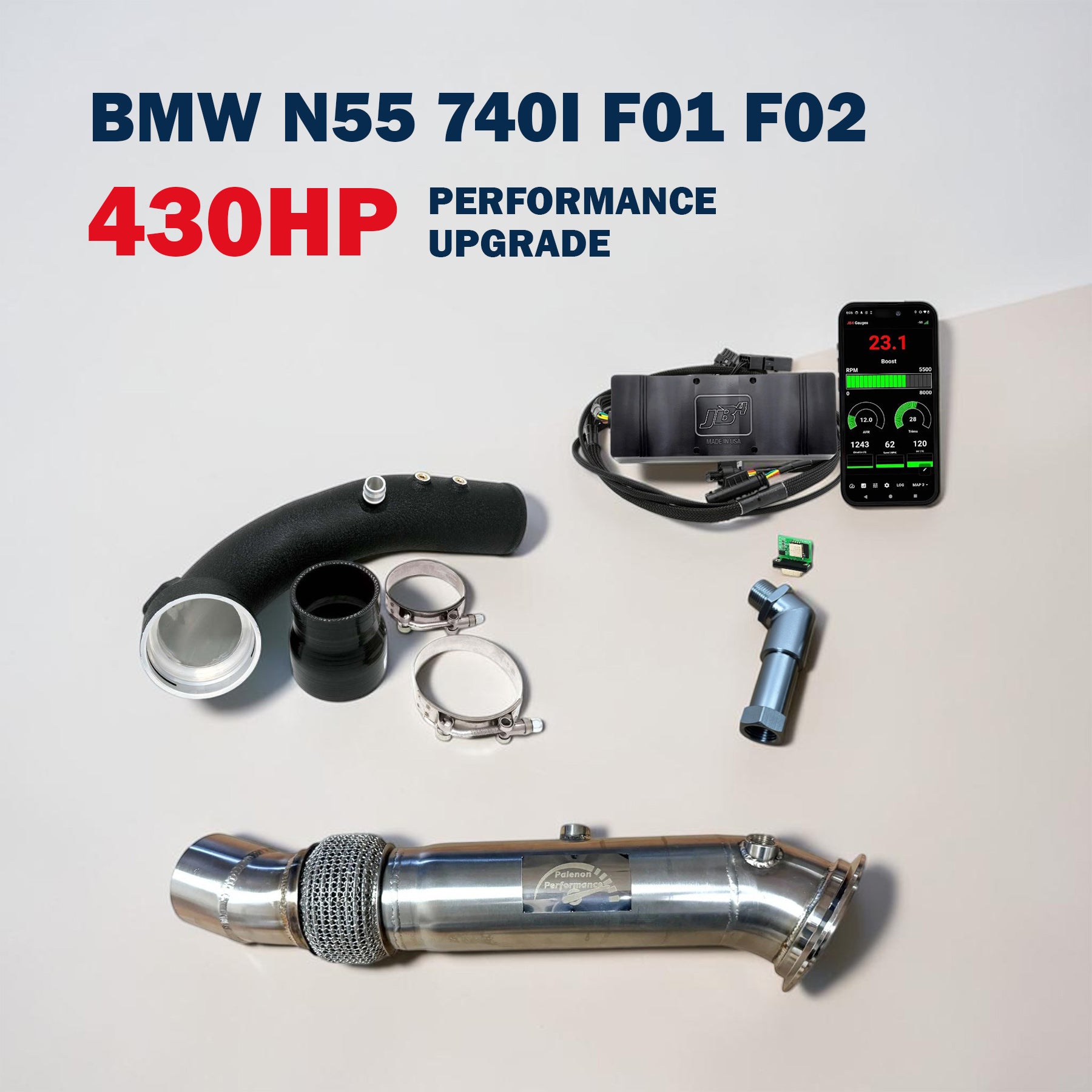 430HP Performance Upgrade For N55 BMW 535i, 640i, 740i, X5, X6 (F Chassis)