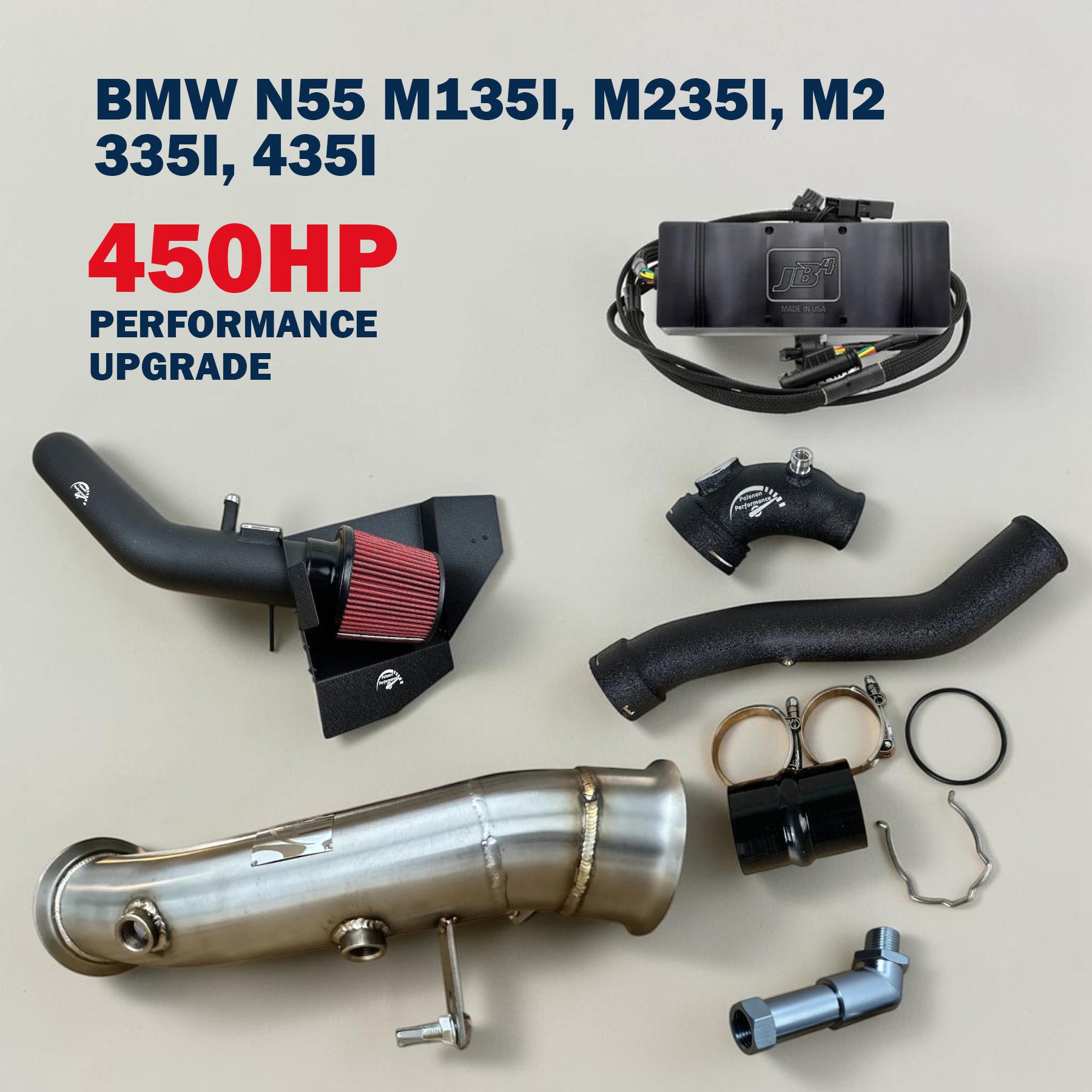 450HP Performance Upgrade For N55 BMW M135i, M235i, M2, 335i, 435i (F Chassis)