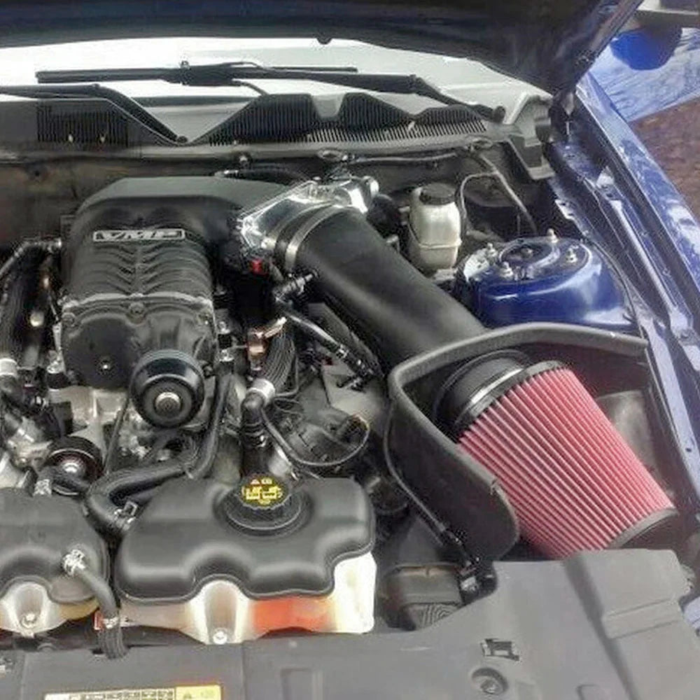 S&B 2011-14 Ford Mustang GT 5.0L JLT Super Big Air Intake with Roush/Whipple/FRPP Supercharge