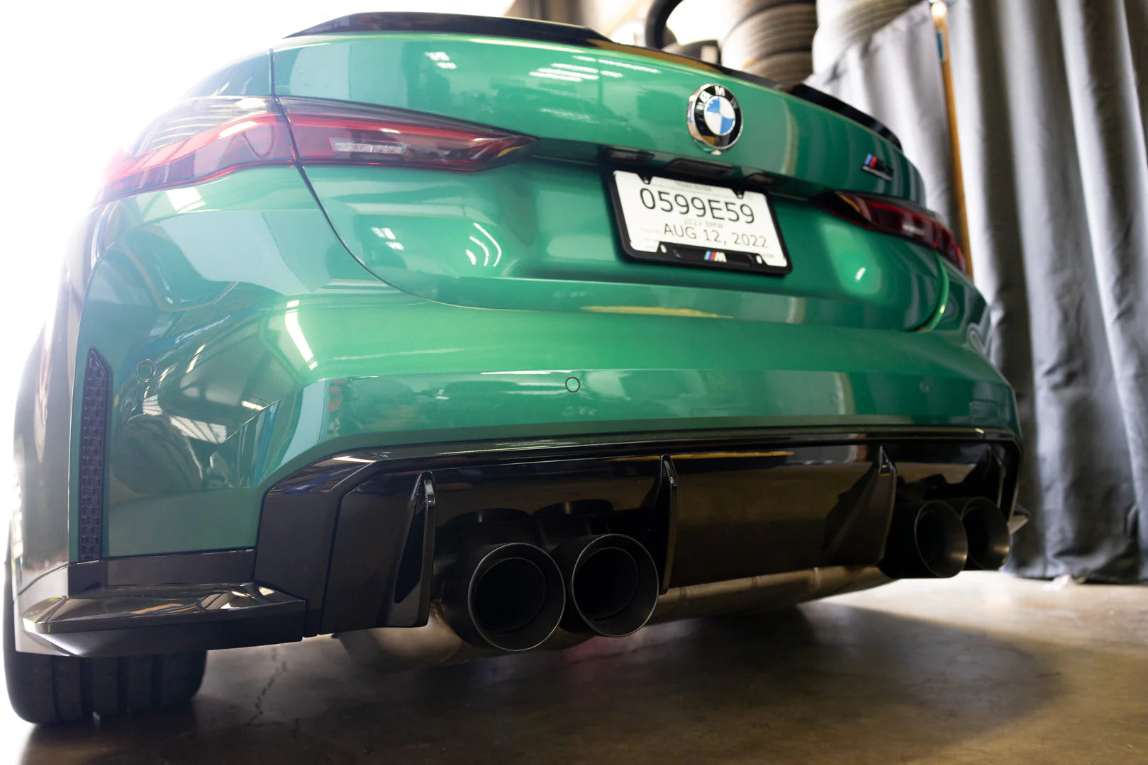 S58 Exhaust Tips For BMW G Series M3 M4 - ARM Motorsports