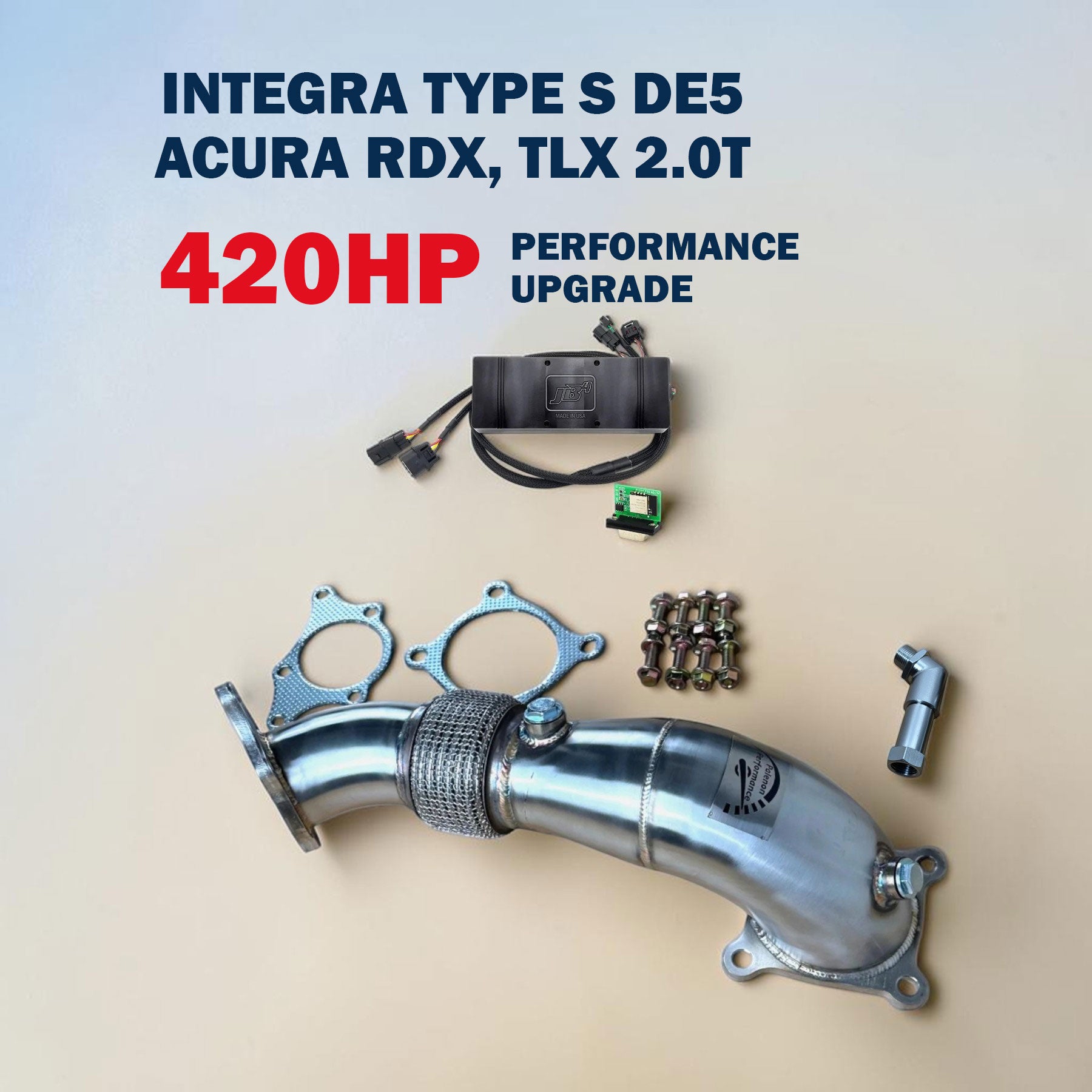 420HP Performance Upgrade For 2023+ Integra Type S DE5 & 2018+ Acura RDX, TLX 2.0T