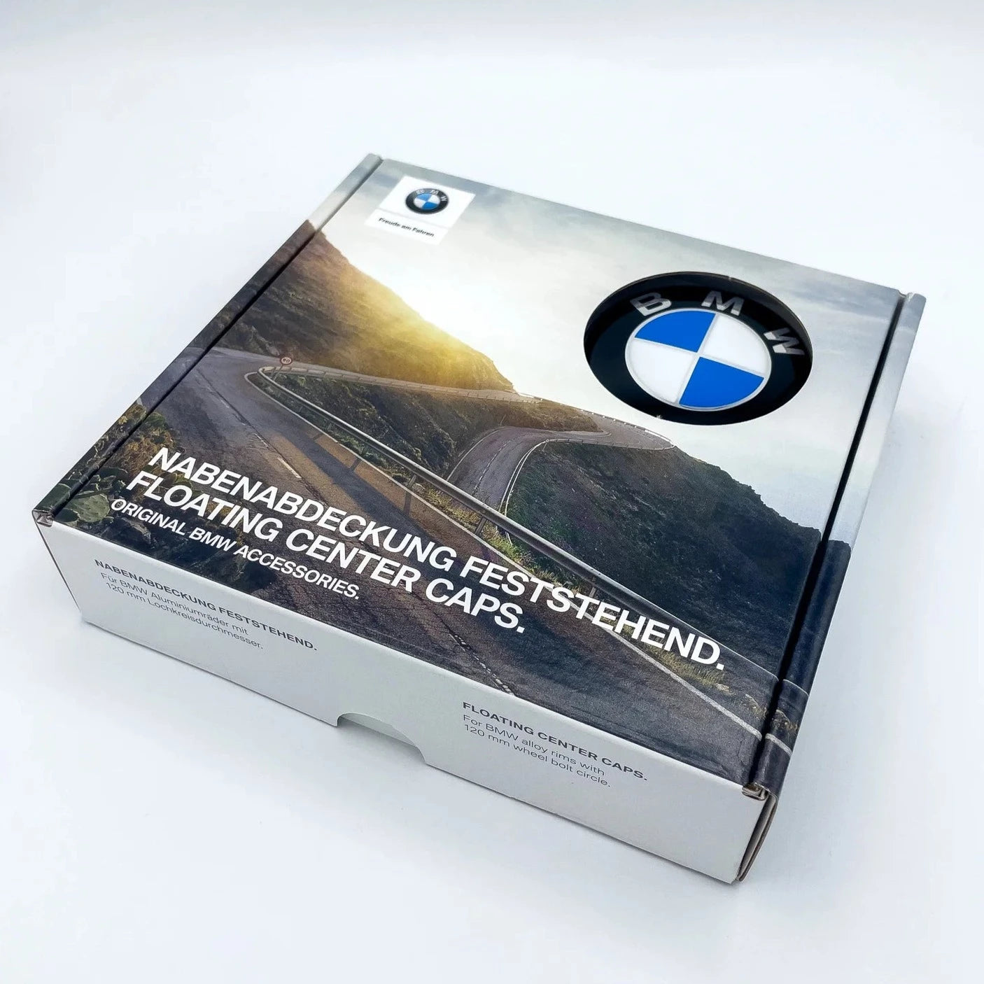 Genuine OEM BMW Floating Wheel Center Caps (Set of 4) - 5x120/ 5x112