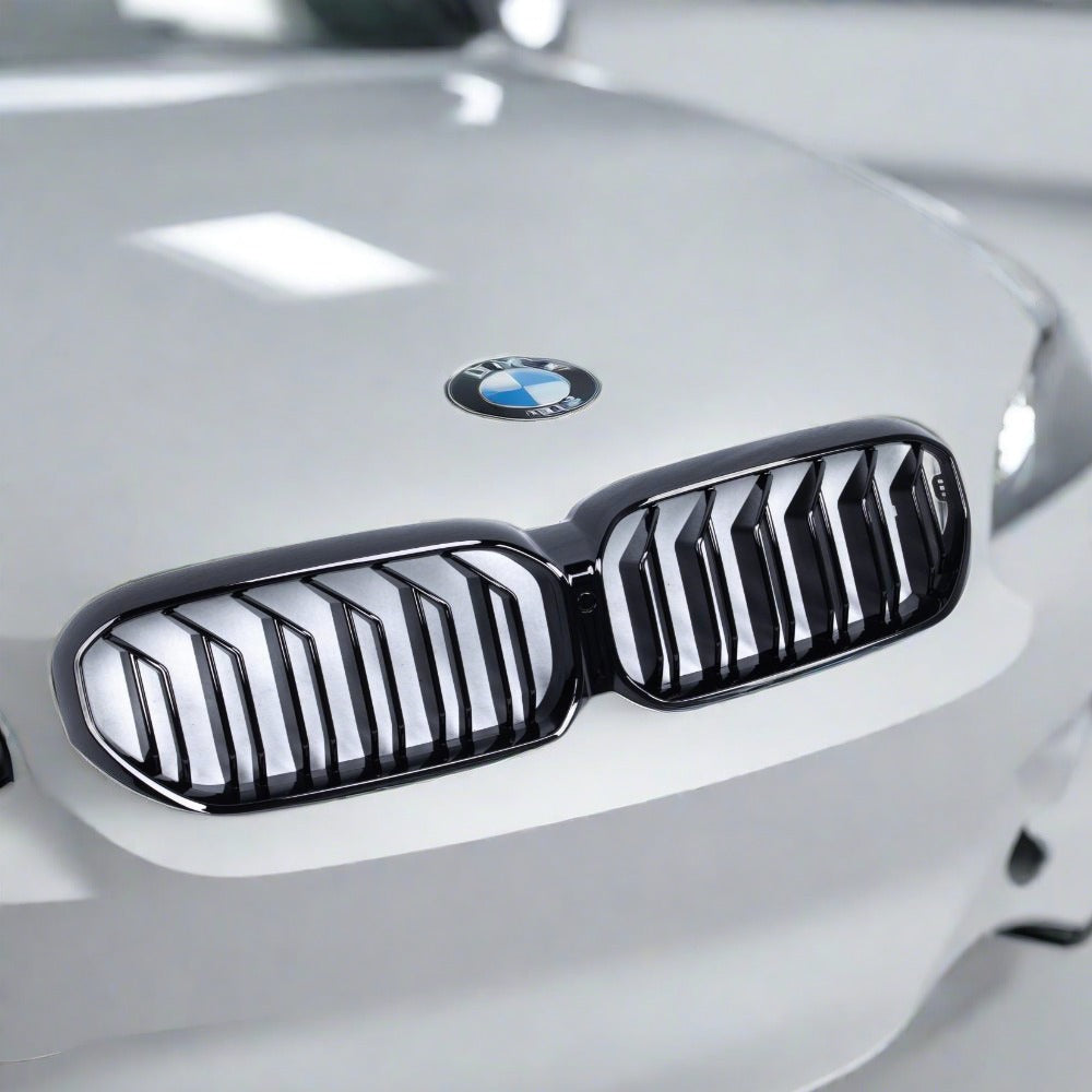Double Slat ABS Front Grille For 2021+ BMW F90 M5, G30 540i/M550i