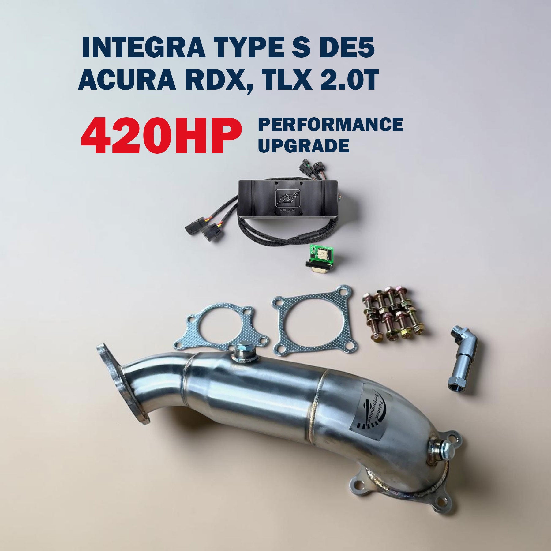 420HP Performance Upgrade For 2023+ Integra Type S DE5 & 2018+ Acura RDX, TLX 2.0T