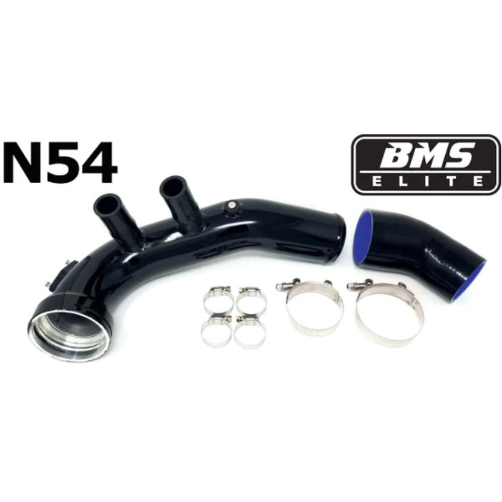 Elite Aluminum Charge Pipe for N54 BMW 135i/ 335i/ 1M - Burger Motorsports
