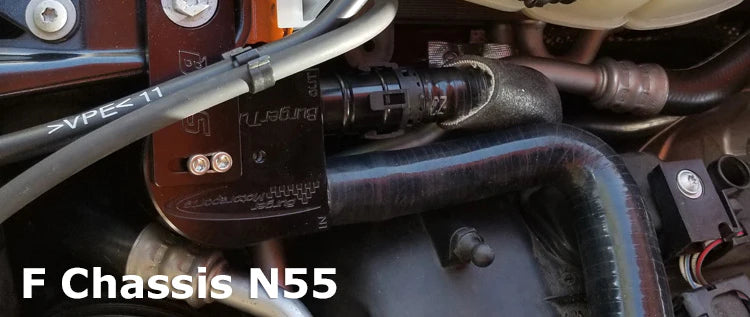 N55 Oil Catch Can For F Chassis BMW M135i, M235i, 335i, 435i - Turbo Double Baffle