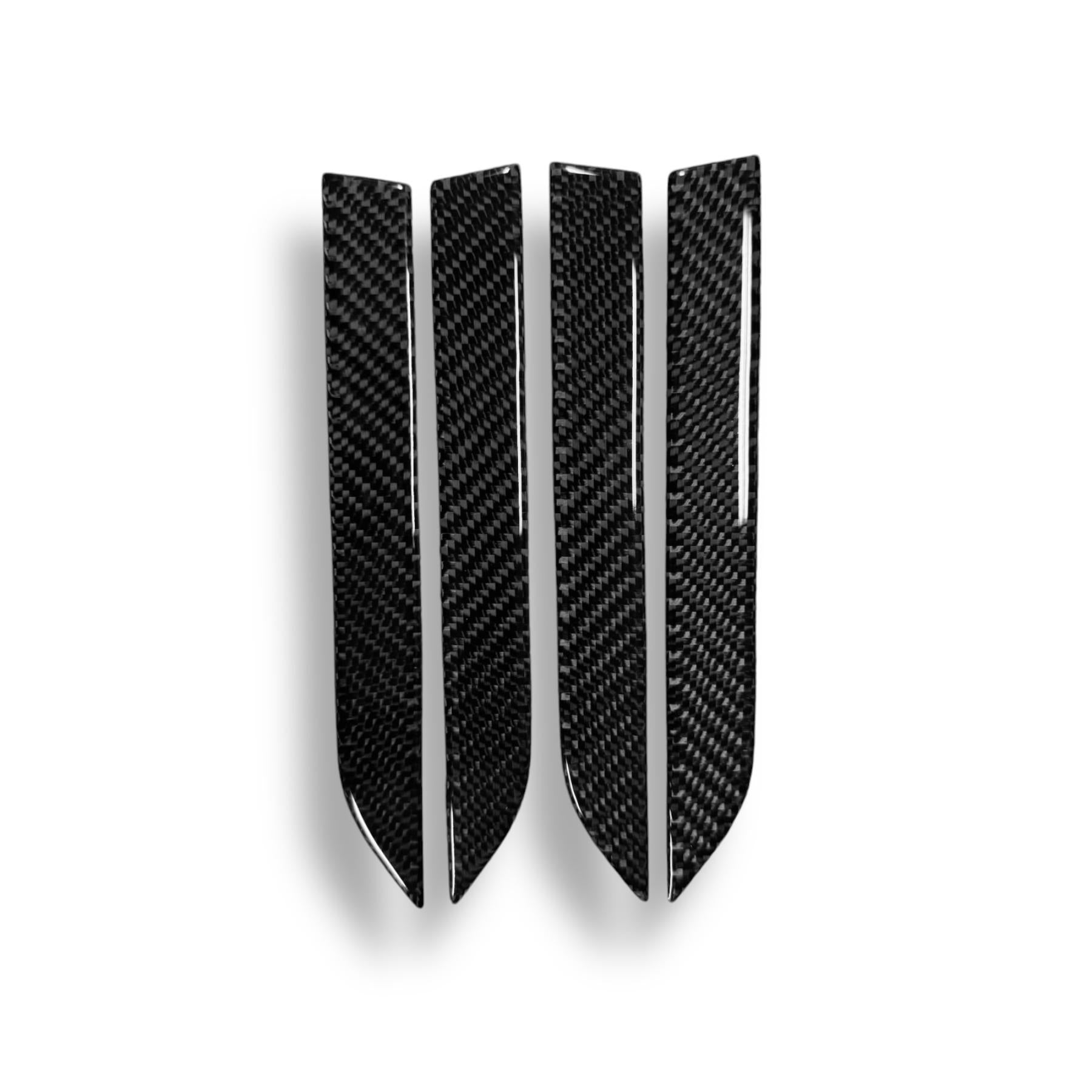 Model X Door Carbon Fiber Handle Sticker | Palenon Performance