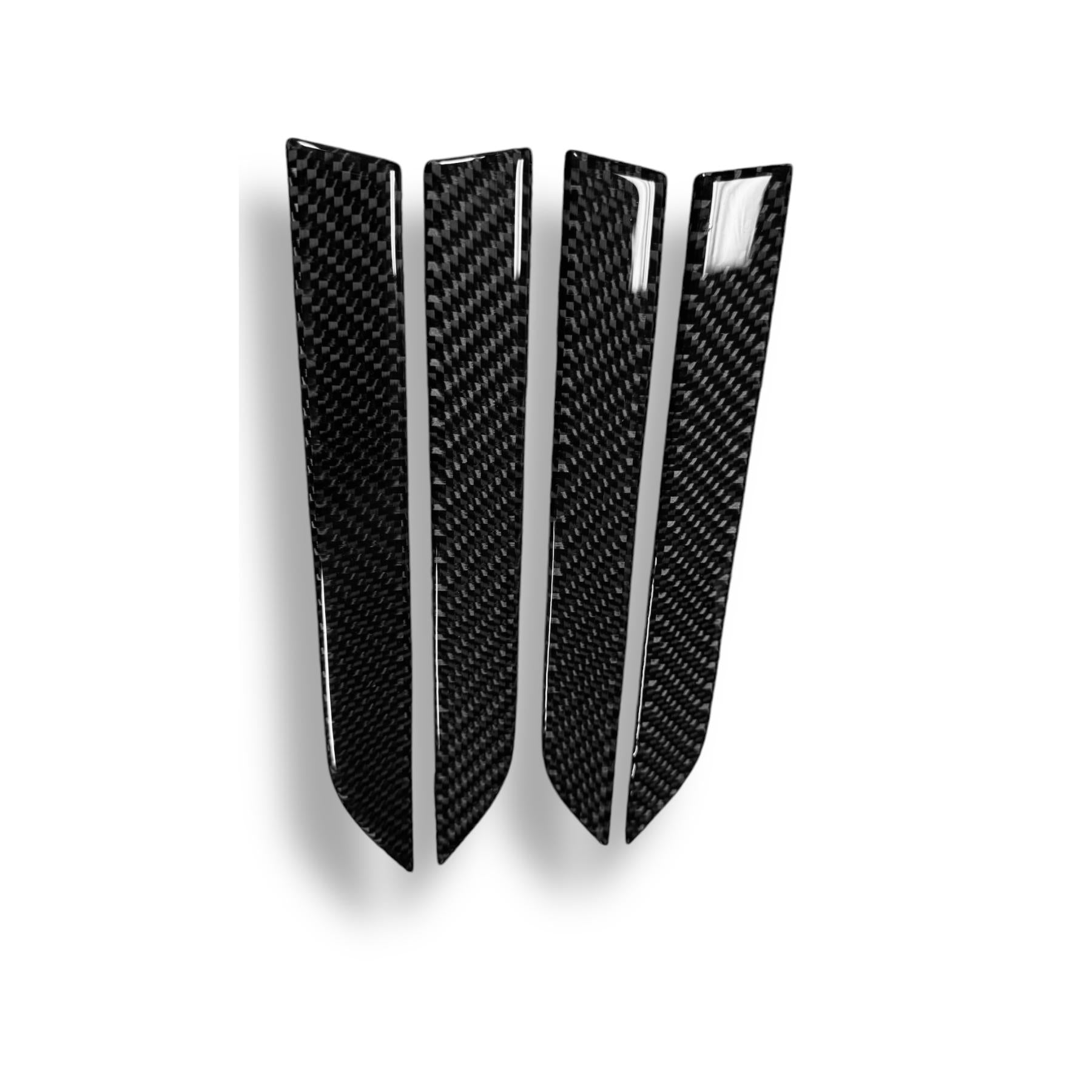 Model X Door Carbon Fiber Handle Sticker | Palenon Performance