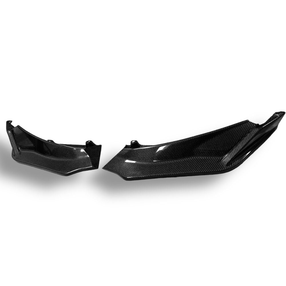 V Style Front Lip For BMW G80 M3, G82 M4, G83 M4 - Carbon Fiber