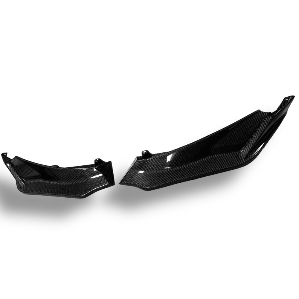 V Style Front Lip For BMW G80 M3, G82 M4, G83 M4 - Carbon Fiber