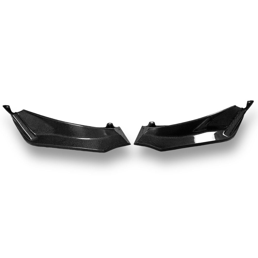 V Style Front Lip For BMW G80 M3, G82 M4, G83 M4 - Carbon Fiber