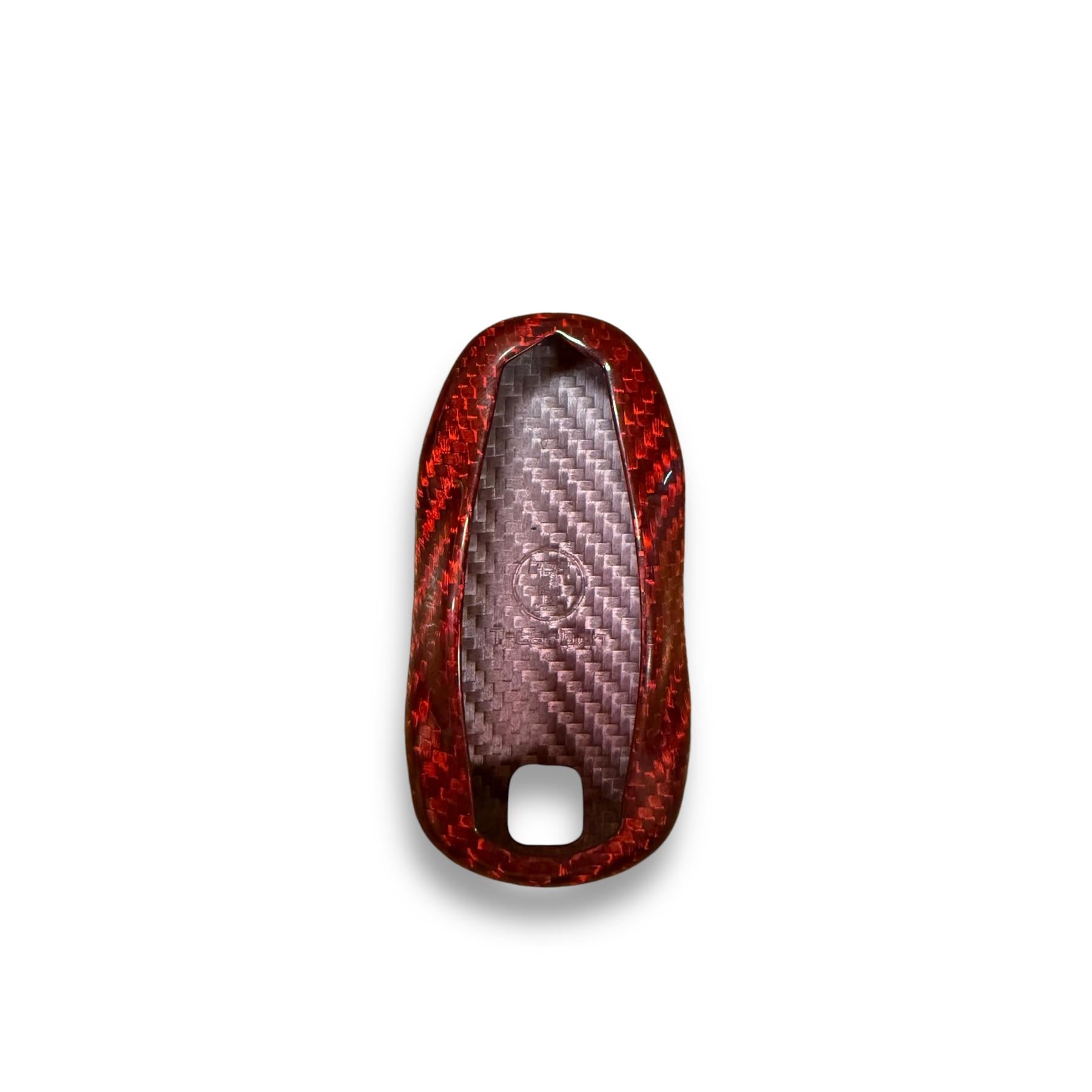 Tesla Model S & 3 & Y Carbon Fiber Key Cover RCF | Palenon Performance