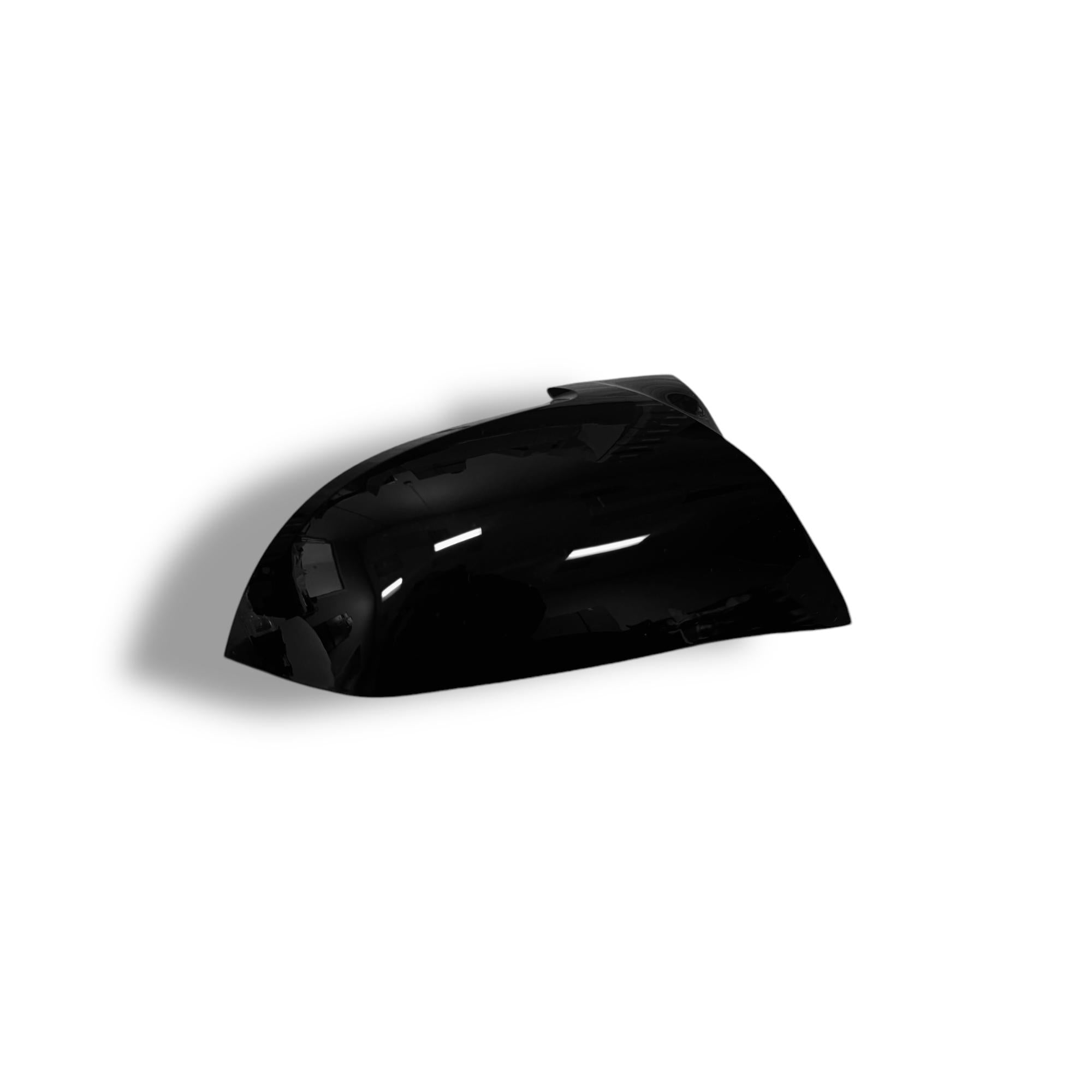M Style High Gloss Black ABS Mirror Caps - BMW F2X, F3X, F87 M2, E84 X1 | Palenon Performance