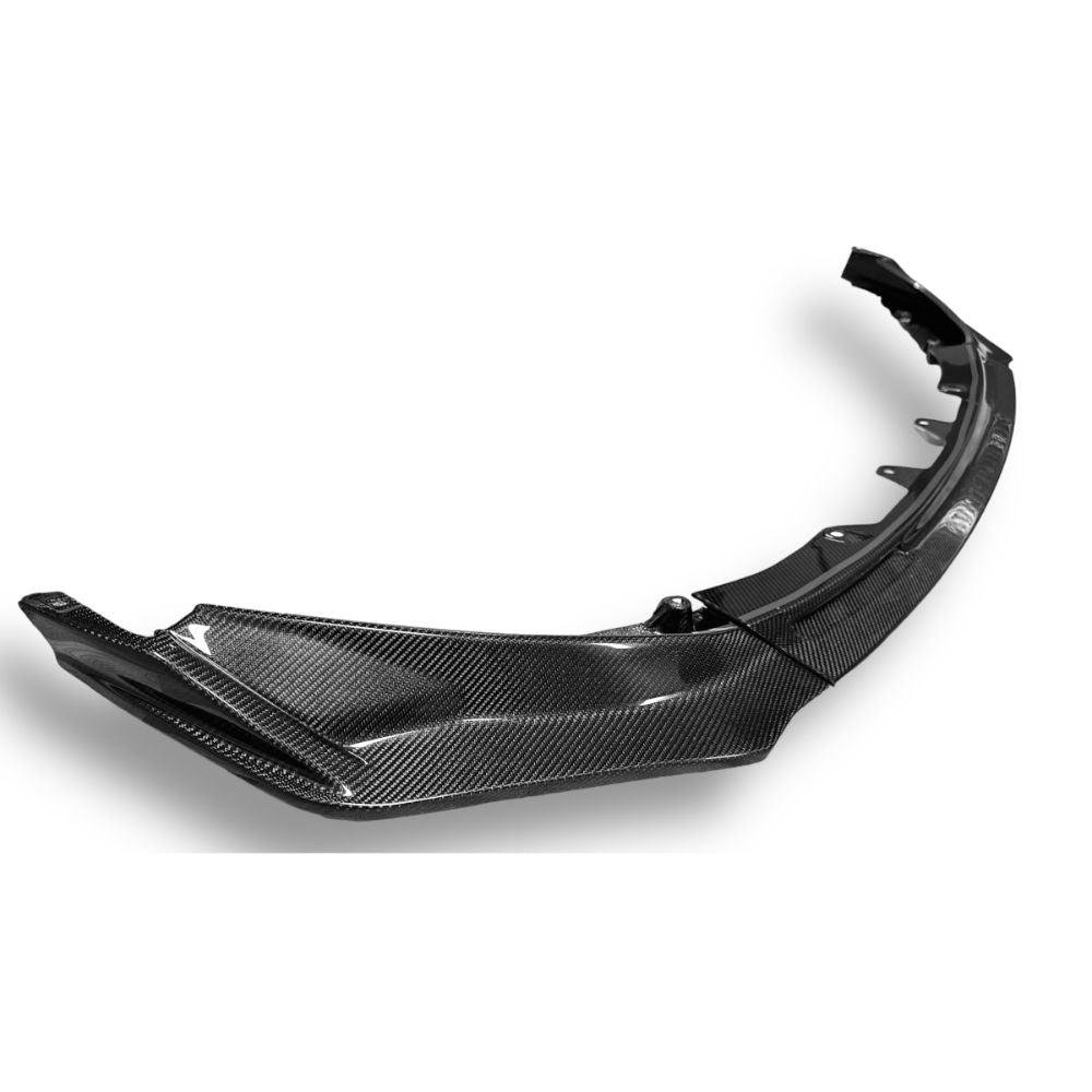 V Style Front Lip For BMW G80 M3, G82 M4, G83 M4 - Carbon Fiber