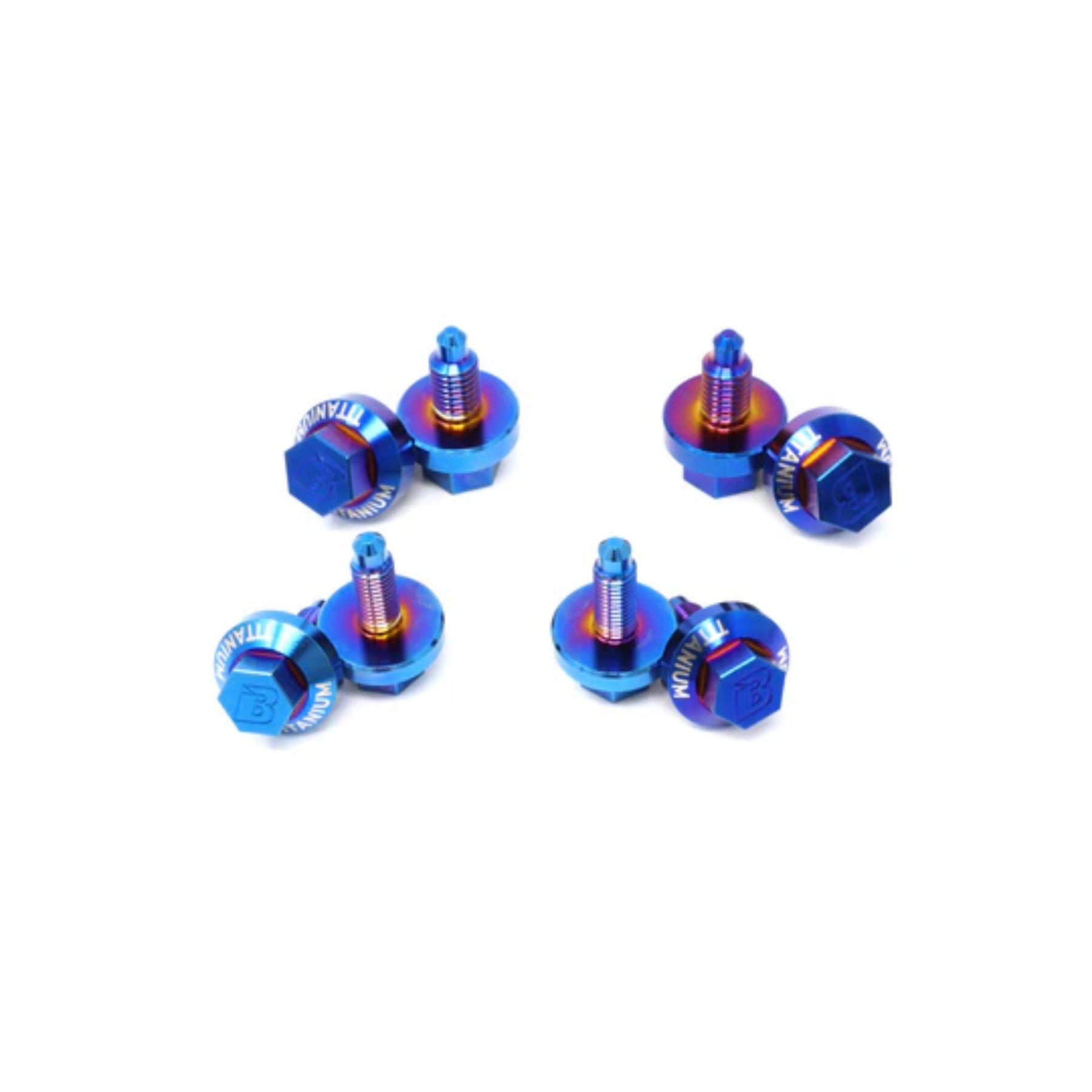 Titanium Front Engine Bay Bolt Kit for BMW G8x & G2x
