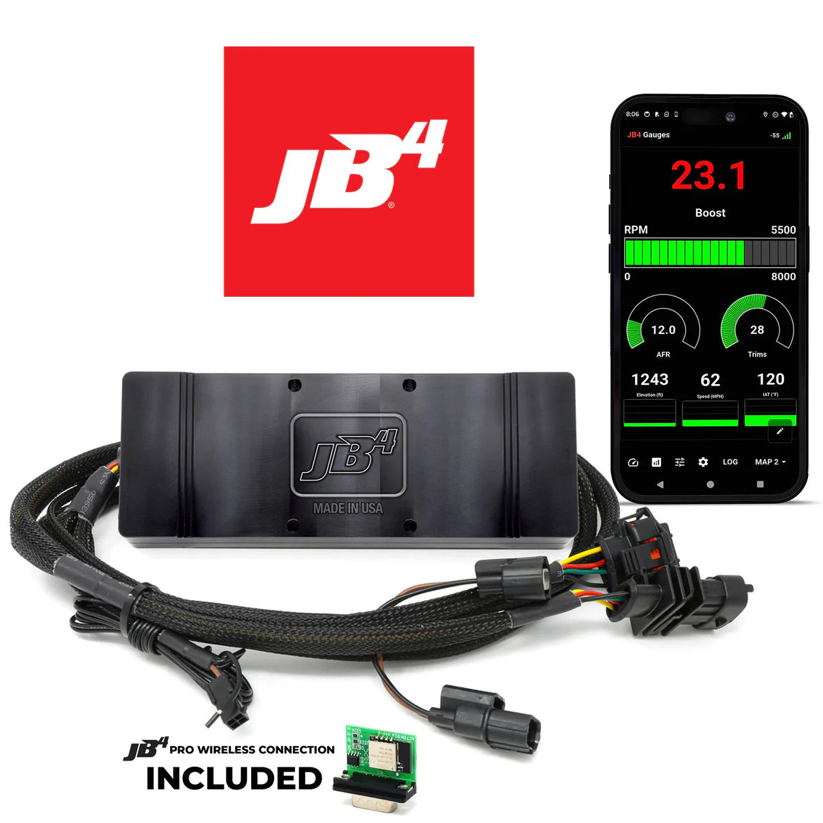 JB4 Tuner for 2014-Present Volvo S50, S60, S90 T5 T6 Turbo Engines - Burger Tuning