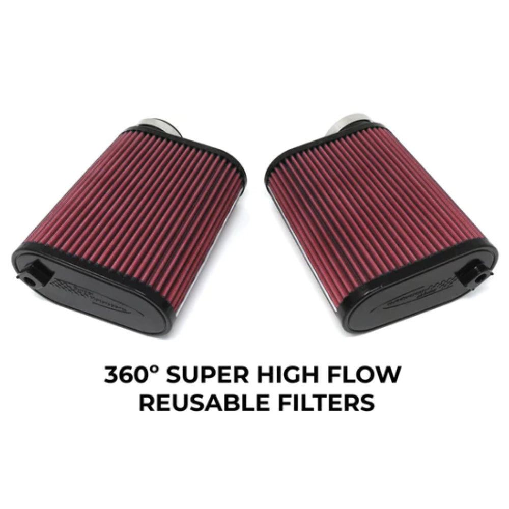 Dual Air Intakes For 2015+ Mercedes Benz C63, C63s & GLC63 AMG - Burger Motorsports