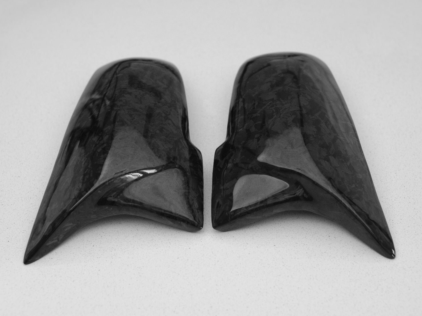 M Style Forged Carbon Mirror Caps - BMW F2X, F3X, F87 M2, E84 X1 | Palenon Performance