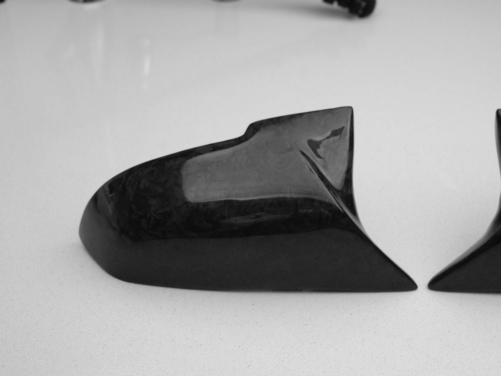 M Style Forged Carbon Mirror Caps - BMW F2X, F3X, F87 M2, E84 X1 | Palenon Performance