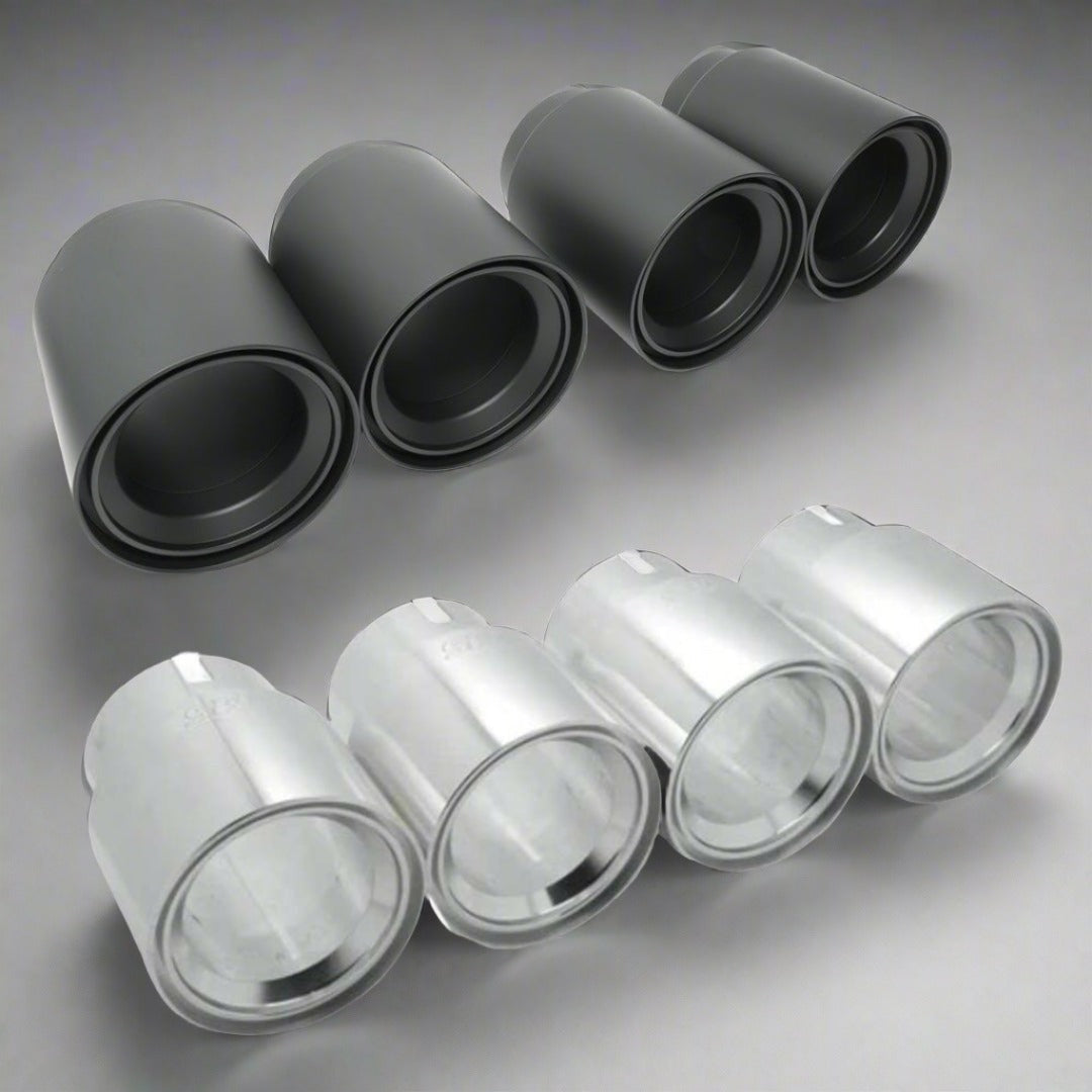 BMW F10/ F12/ F13 M5 & M6 Straight Cut Billet Exhaust Tips - Burger Motorsports
