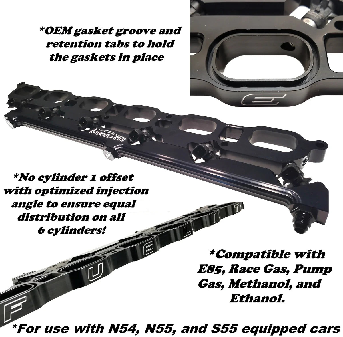 Fuel It Port Injection Kit for BMW F Chassis N55 Engine - M135i, M235i, M2, 335i, 435i, 535i, 640i, 740i, X3, X4, X6