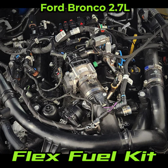 Flex Fuel Kit for 2022+ 2.7L EcoBoost Ford Bronco - Burger Motorsports