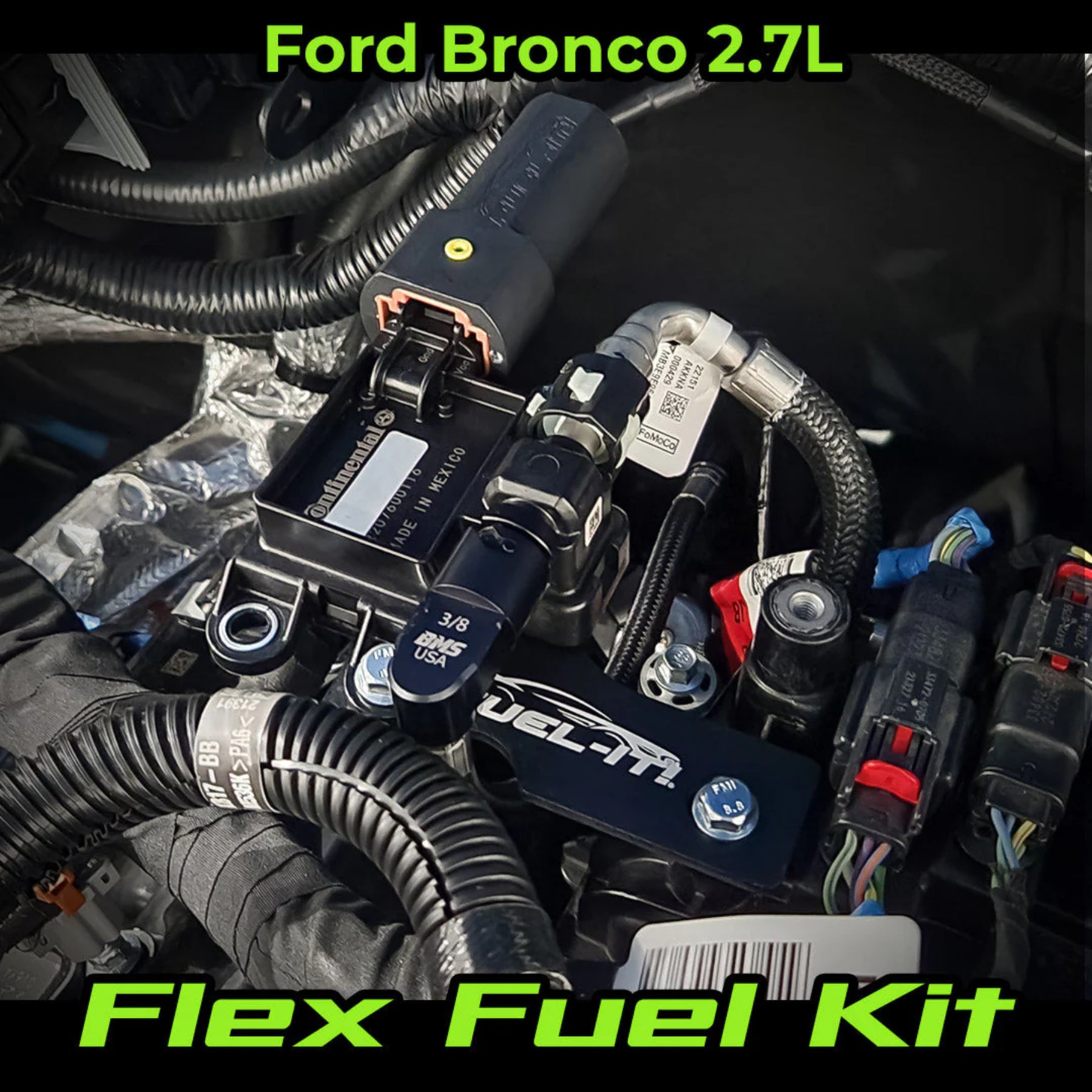 Bluetooth Flex Fuel Kit for 2021+ Ford Bronco 2.7L EcoBoost
