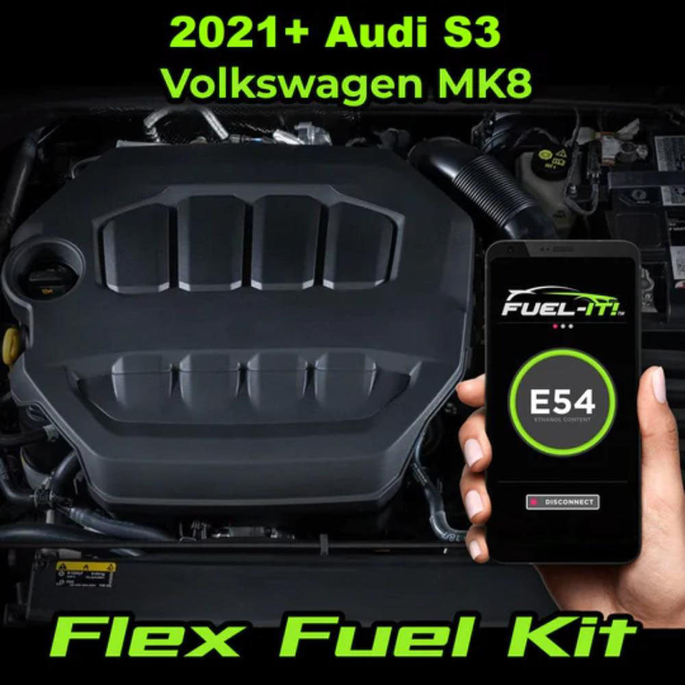 Audi S3 8Y & VW MK8 Bluetooth Flex Fuel Complete Kit - Burger Motorsports