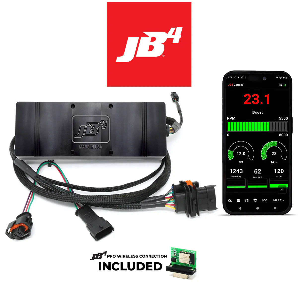 JB4 Tuner for 2015-Present Ford Mustang 2.3L EcoBoost - Burger Tuning