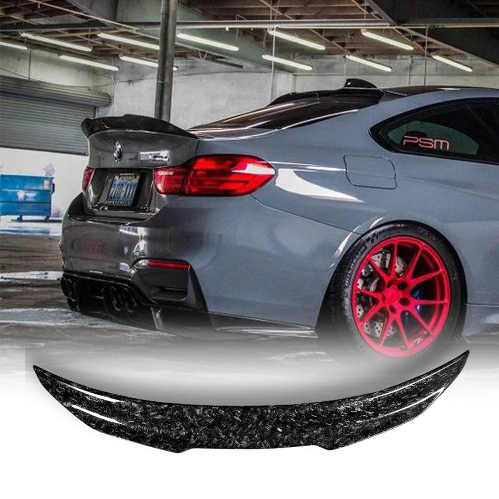 Forged Carbon BMW F82 M4 PSM Trunk Spoiler
