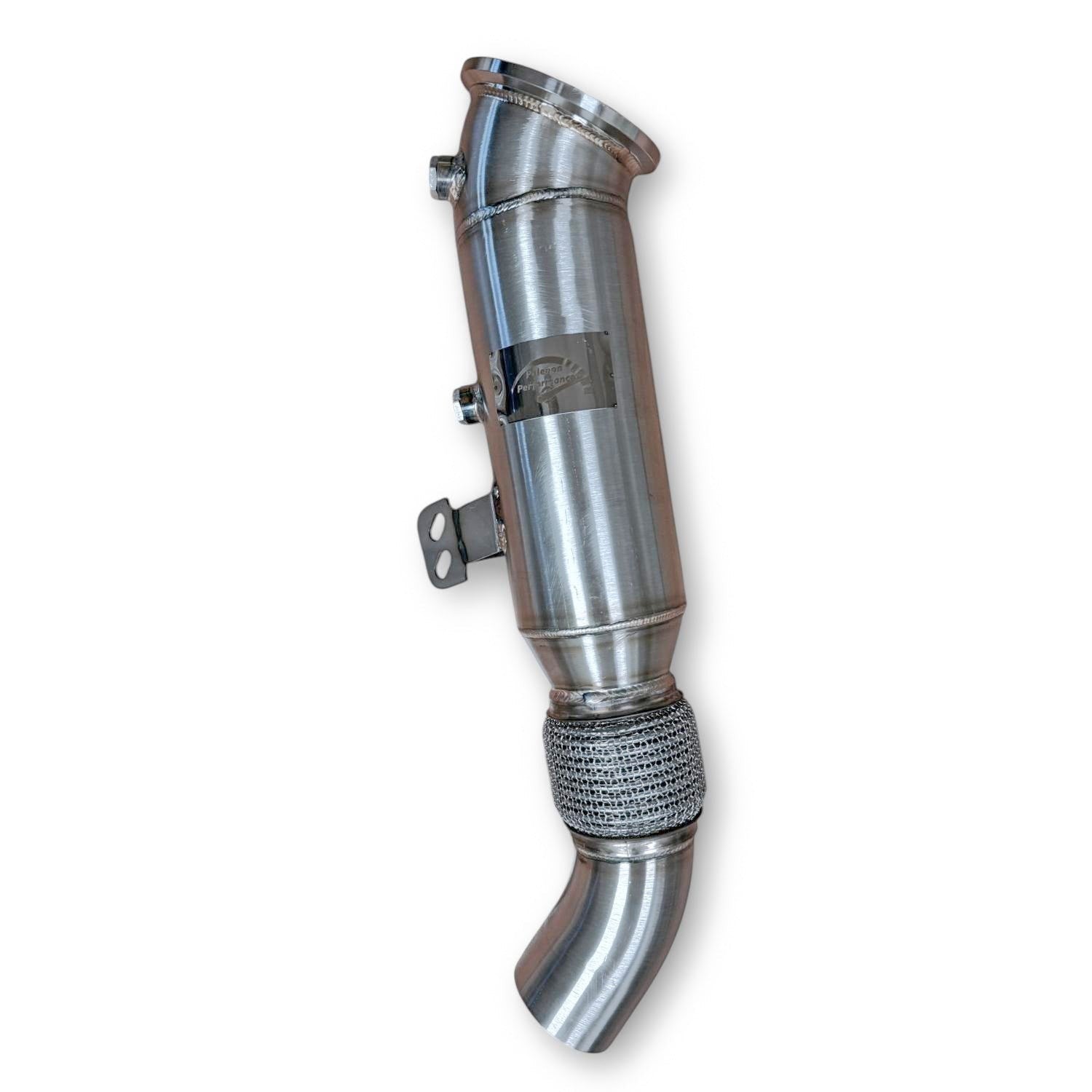 Palenon Performance 4.5-inch stainless steel B58 racing downpipe for BMW and Toyota Supra engines
