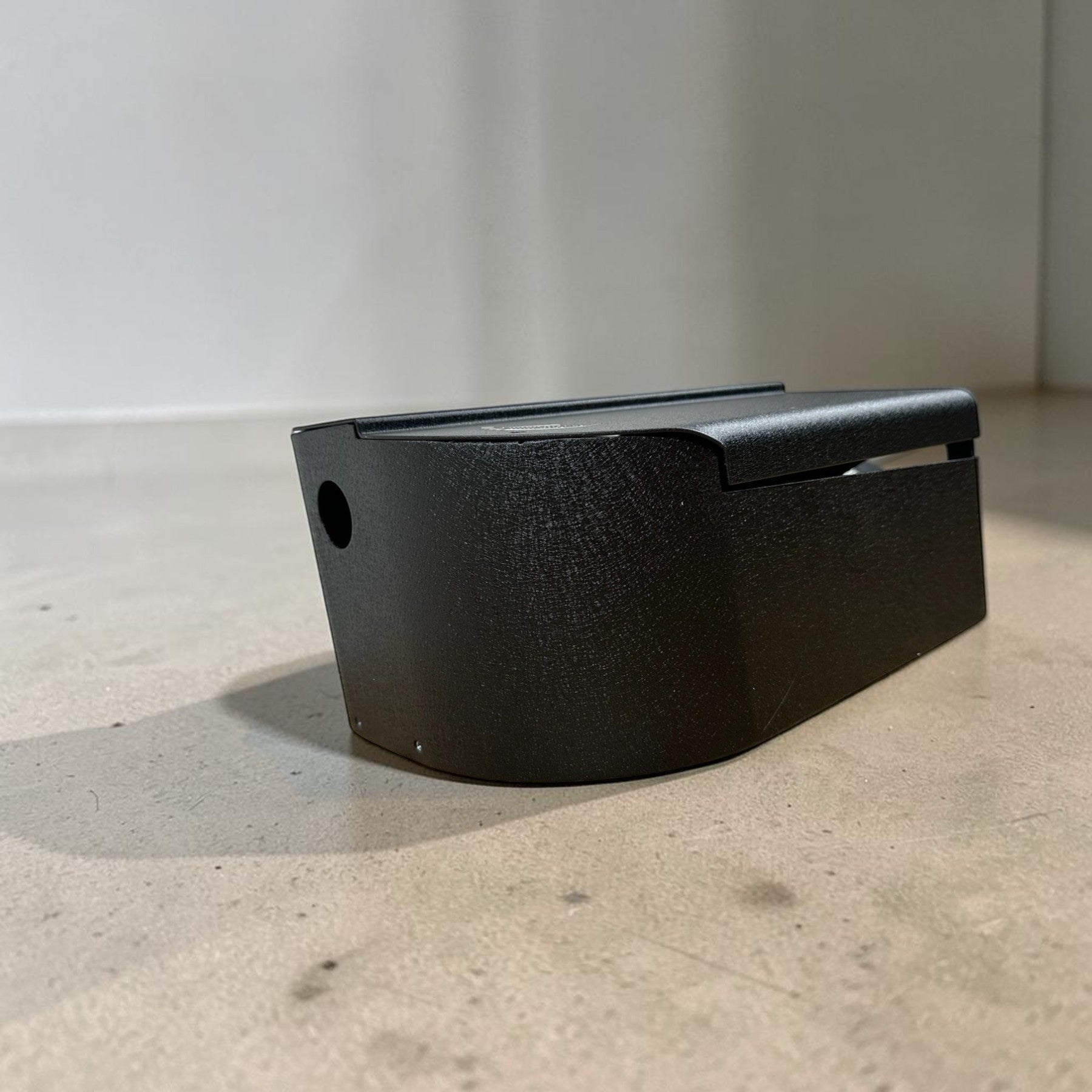 Palenon Performance black powder-coated aluminum turbo heat shield for Mercedes M274 cold air intake system