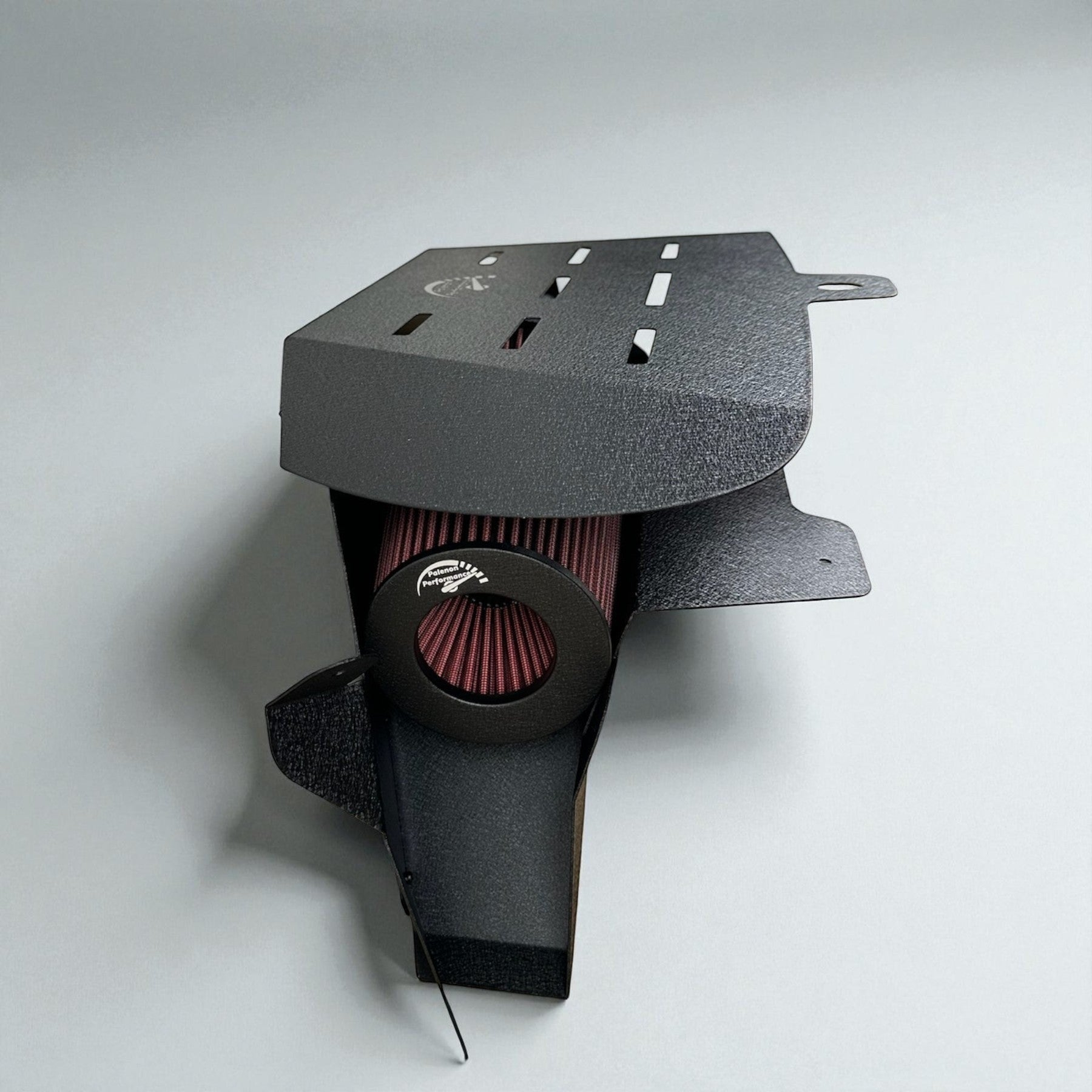 Palenon Performance N20 N26 cold air intake system featuring a black powder-coated heat shield and high-flow air filter.