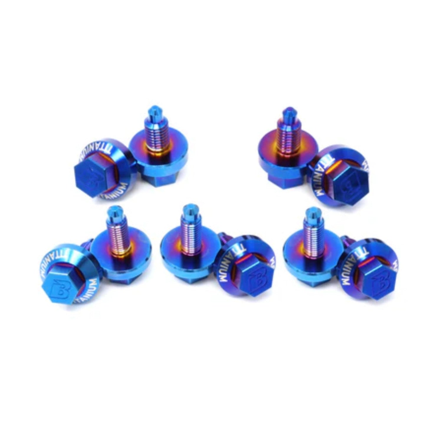 Titanium Front Engine Bay Bolt Kit for BMW G8x & G2x