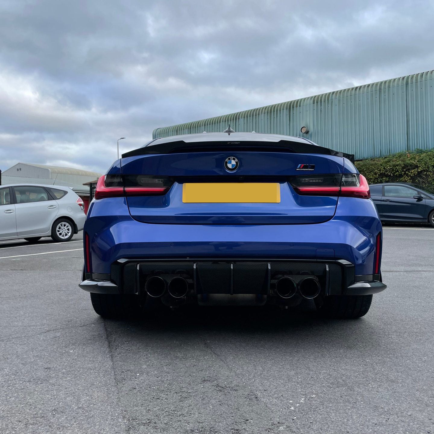 BMW G80 M3 & G20 V Style Trunk Spoiler - Carbon Fiber