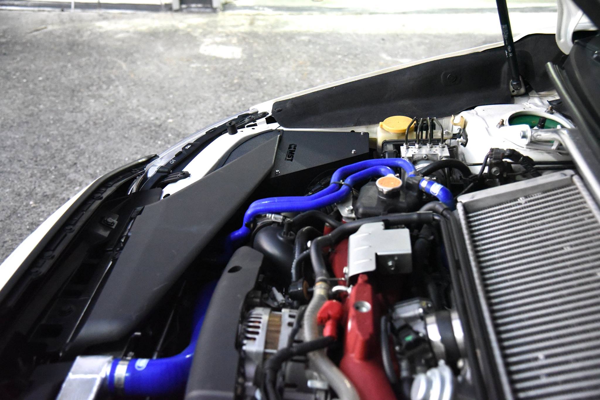 Subaru Sti Cold Air Intake System full installation