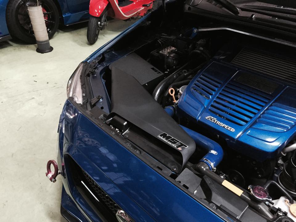 Subaru WRX 2.0L Air Intake System full installaltion